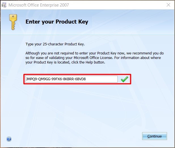 Product key for microsoft office 2007 free